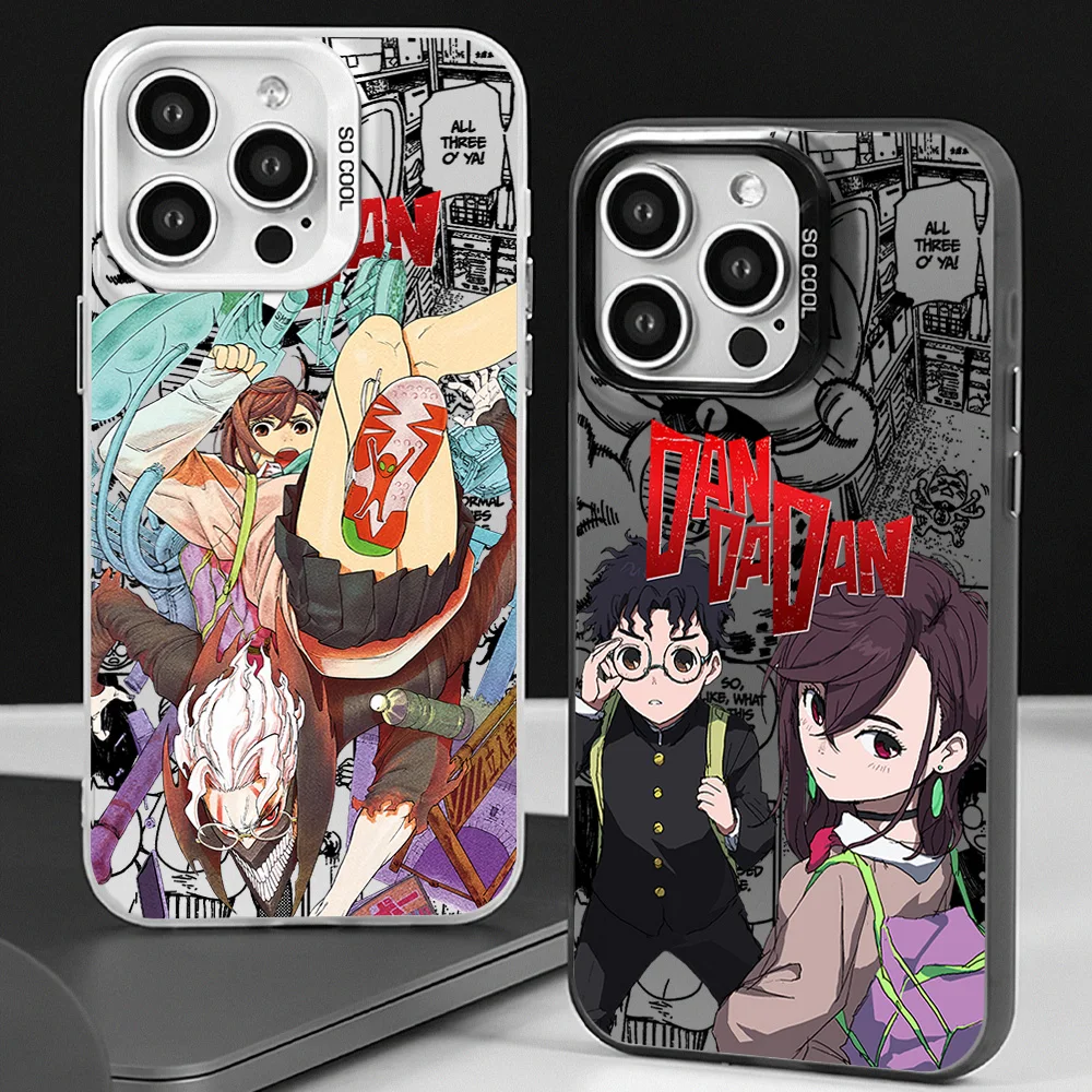 Anime Dandadan Phone Case for IPhone 16 15 14 13 12 11 Mini Pro Max X XR XSMAX 8 7 Plus Anti Fall Matte Back Cover