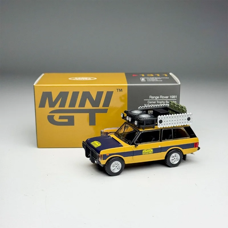 In Stock 1:64#1311 camel cup alloy car model die-cast static car model creative display item holiday gift