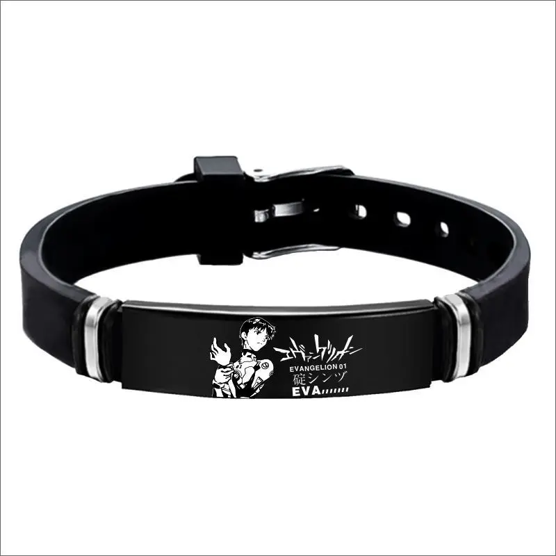 New Neon Genesis Evangelion Ikari Shinji Ayanami Rei Asuka Game Peripheral Bracelet Creative Personality Couple Bracelet Gift