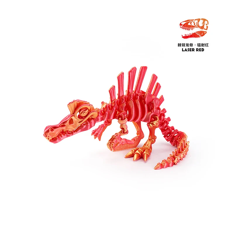 3D-Gedrucktes Rückengriff-Drachen-Ornament Dinosaurier-Serie Lustiges Ornament Handgefertigtes Skelett-Simulations-Ornament – Detail 20
