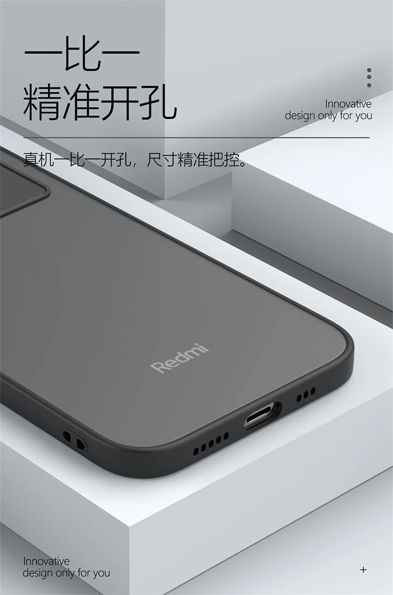 Für Xiaomi POCO X6 Pro 5G Fall Luxus Matte Transparente Telefon Abdeckung Redmi Hinweis 13 12 11 4G 10 9 dünne Rüstung Stoßstange – Detail 8