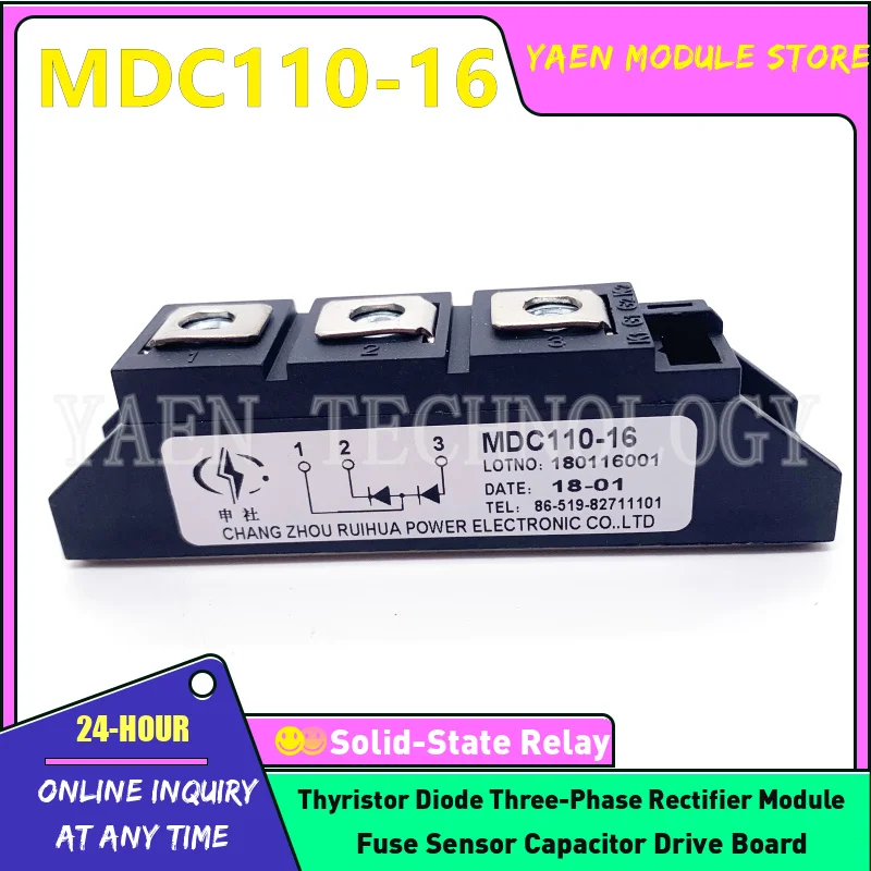 MT/DC901620A MDK1101620C MDC1101620C MDK1001620C MDC1001620C MT/DC1101620A MDC110-16 MDC100B-16 New rectifier bridge module