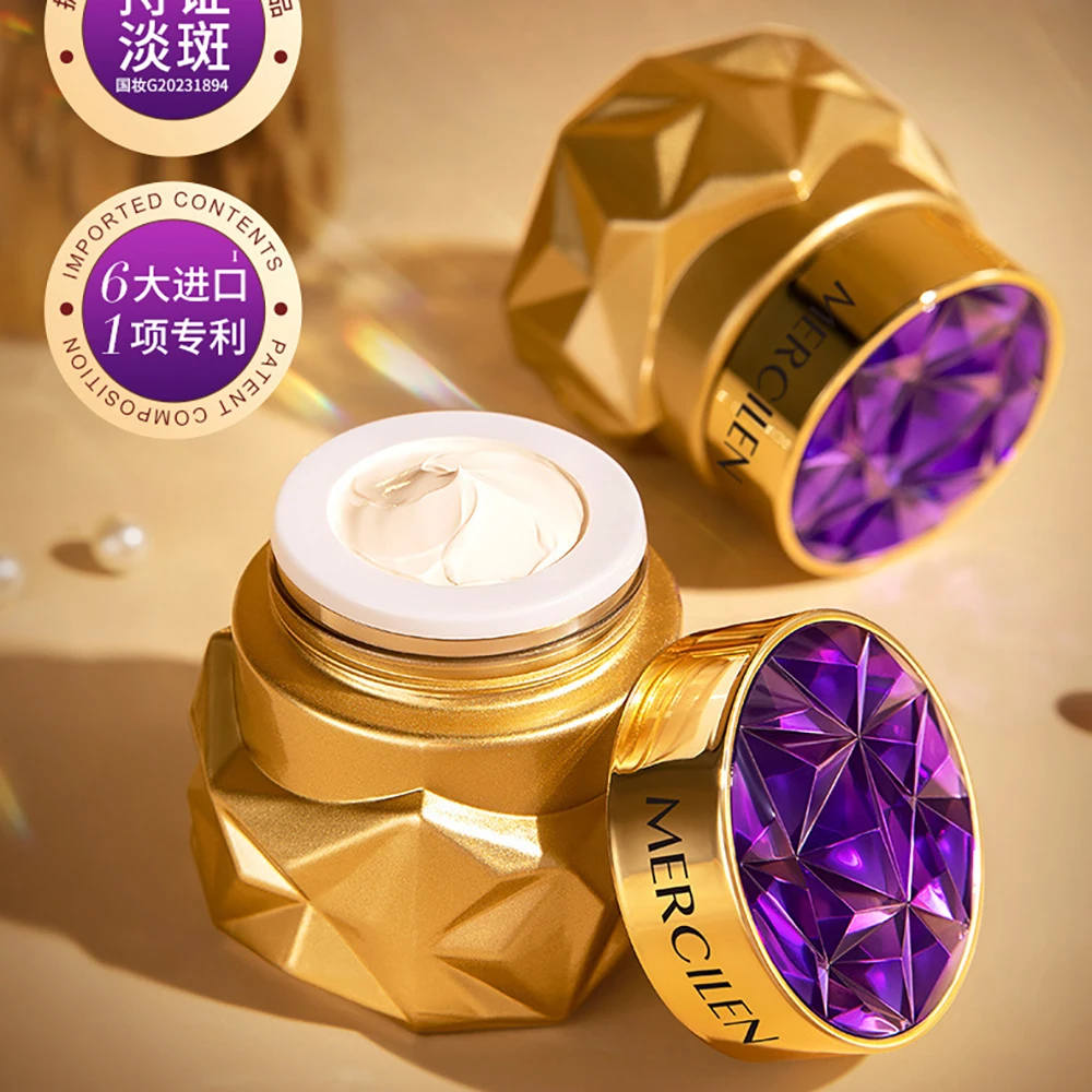 Lady Cream Isolation Concealer Luxury Care Face Cream Nude Makeup Lightweight Smooth Delicate Pores Reduce Wrinkles Oil Control