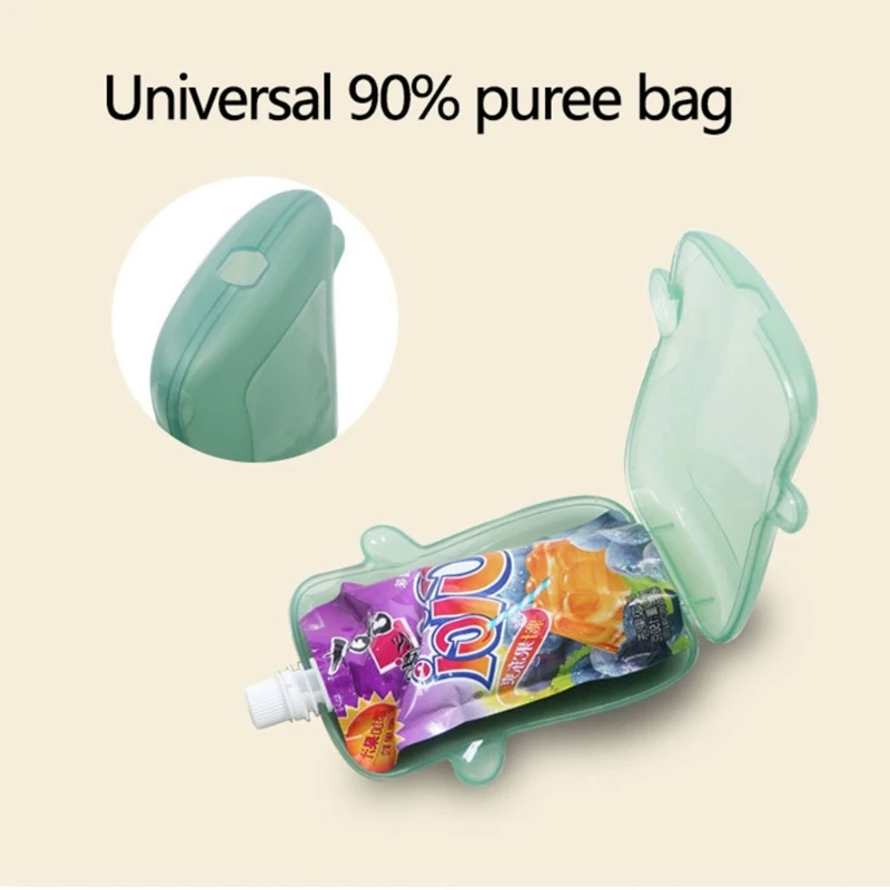 

Держатель для еды без беспорядка, безопасный для детей, соковыжималка для еды, присоска для младенцев, малышей, сохраняет ваши дети чистить и счастливы