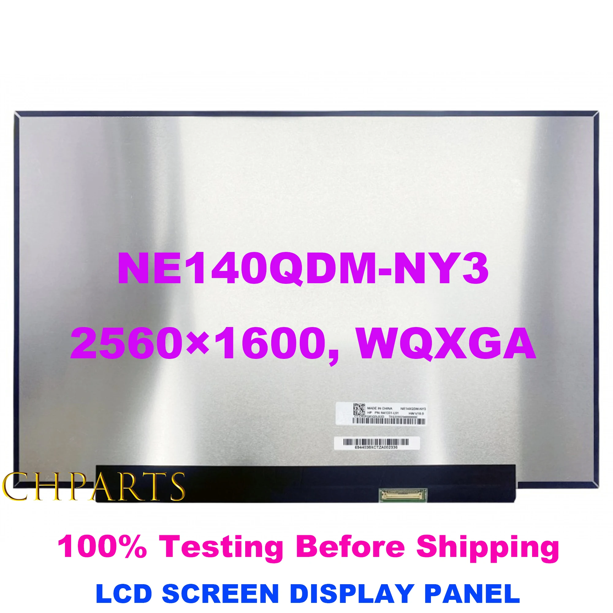 

For hp Pavilion 14-ew 14" IPS NE140QDM-NY3 2560×1600, WQXGA EDP 40Pins Replacement LCD Display Screen