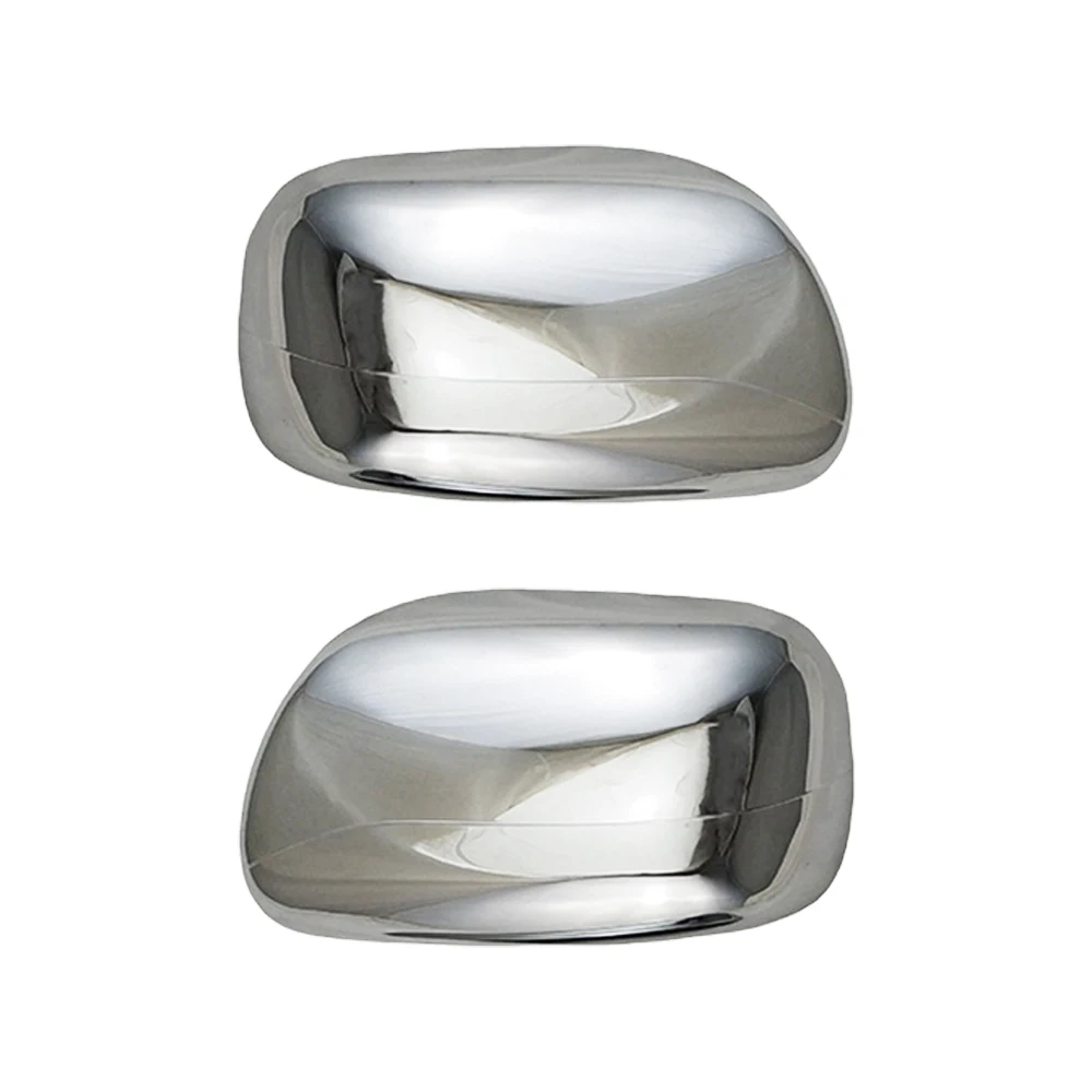 Silver Black and Carbon Abs Plastic Car Door Mirror Cover For Toyota Corolla Runx E120 2001 - 2006 Accessories External Decorate