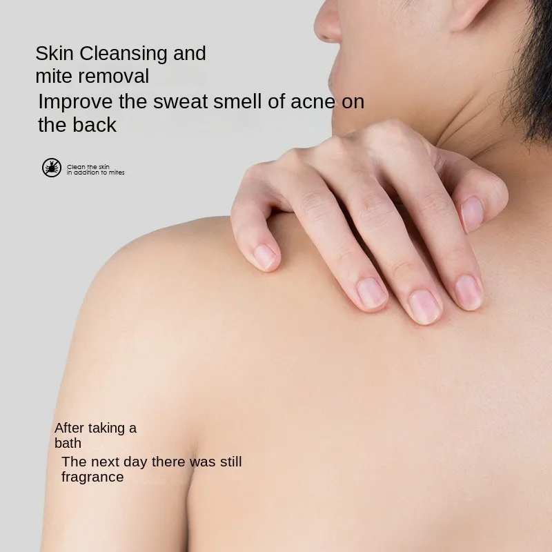 Cleansing and Revitalizing Body Wash for Men with Acrid Removal and Sea Salt Special Long Lasting Fragrant Cleaning Body Wash