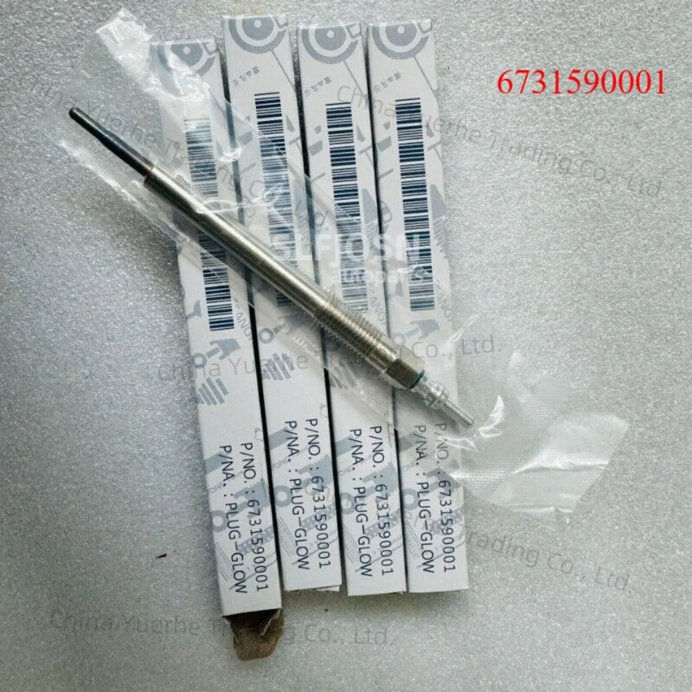 

4Pcs Glow Plugs 6731590001 For KORANDO TIVOLI +D16DF