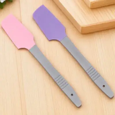 2 قطعة ملاعق شمع سيليكون مقبض طويل سطح أملس مكشطة شمع إزالة الشعر قابلة لإعادة الاستخدام غير عصا إزالة قضيب الشمع #6