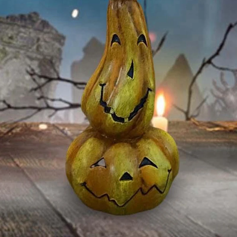 HOT SALE Pumpkin Candlestick Halloween Decorations Table Centerpiece Candle Holder