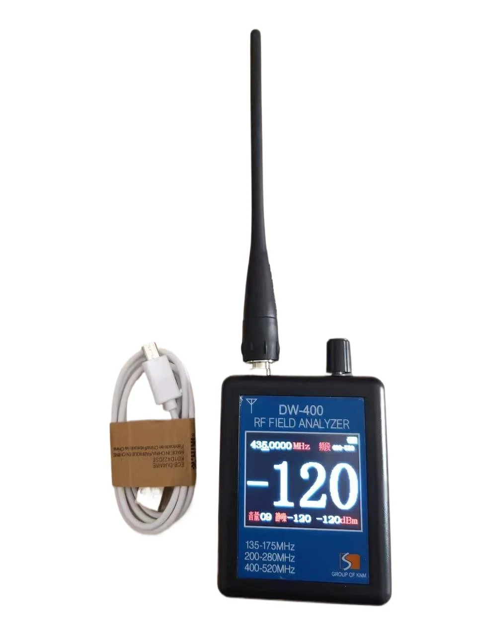 

"Auto-Tuning Digital Field Strength Meter - FM Radio & RF Signal Detector"