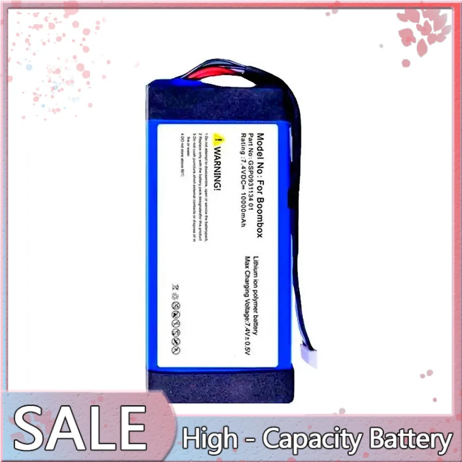 

10000mAh For Jbl Boombox 1 Boombox1 Player Speaker Environmentally Friendly Long-Lasting Performance Bluetooth Speaker Battery
