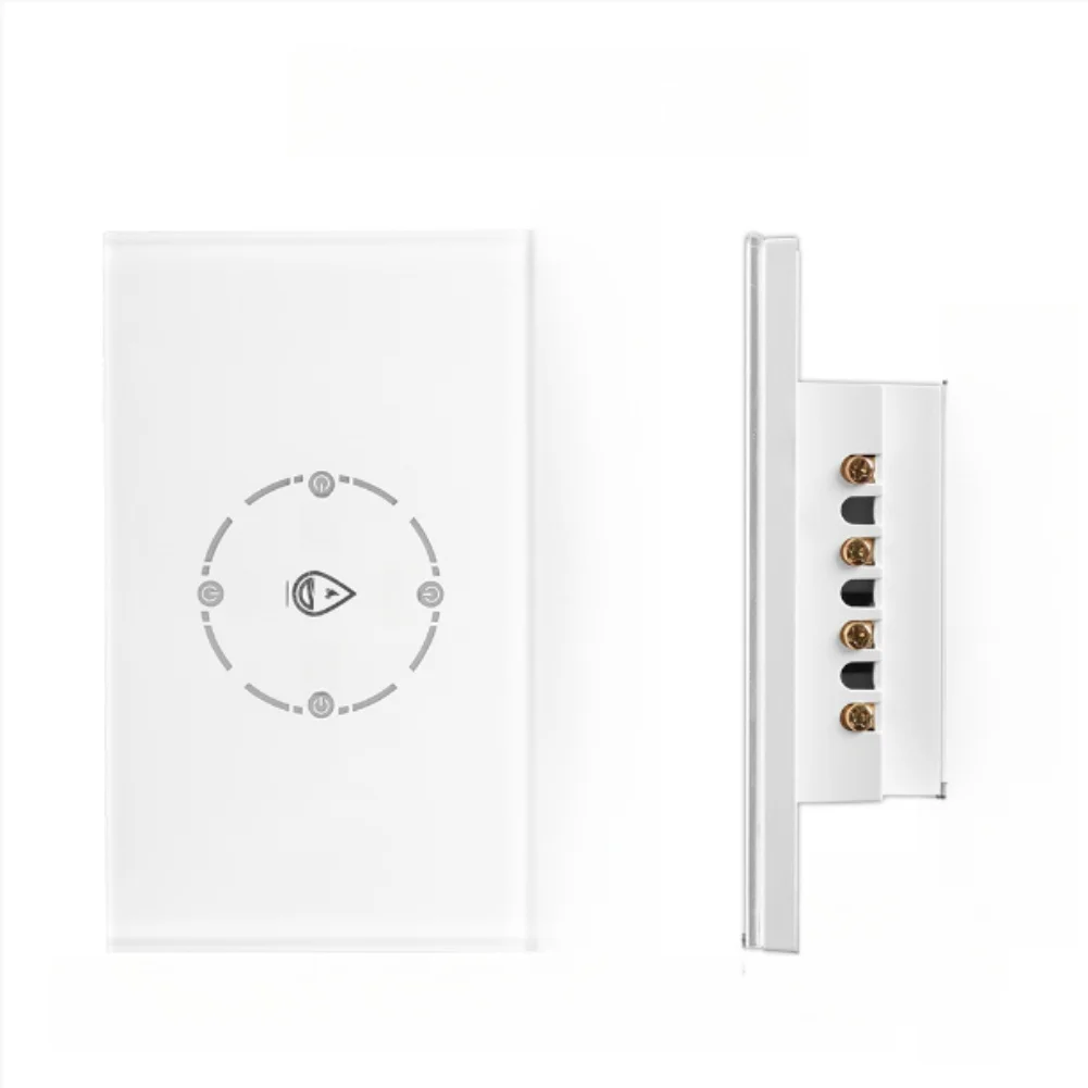 12*8*5cm for Smart WiFi Boiler Switch Voice Control Switch 20A High Power Rating 4400W Load Capacity Touch Control Interface