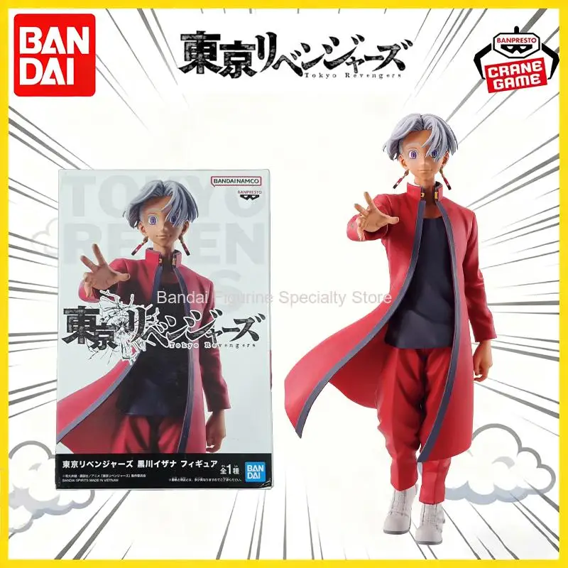 Em estoque bandai original banpresto tóquio revengres izana kurokawa figura de ação modelo boneca nova caixa garagem