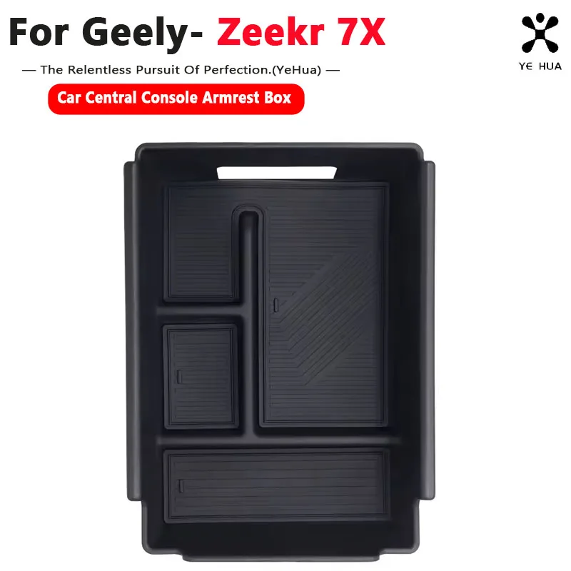 

for Zeekr 7X 2026 Interior Modification Accessories Car Central Console Armrest Box Storage Box