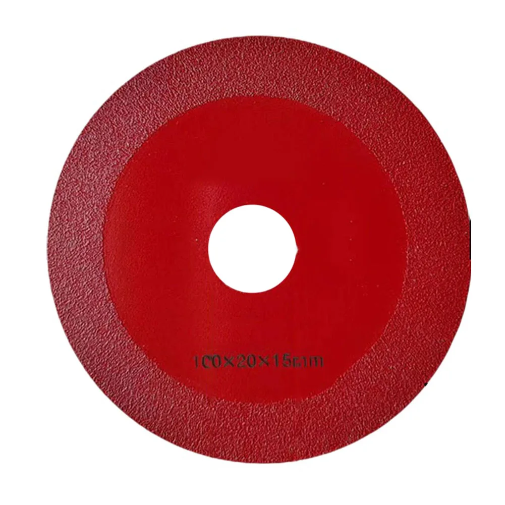 1pcs Glass Cutting Disc 100mm Saw Blade Ceramic Tile Jade Special Polishing Cutting Blade Diamond Marble Wine For Angle Grinder