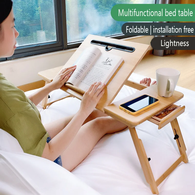 

Bamboo Furniture Room Desks Lift Top Study Table For Laptop Minimalist Small Coffee Table Japanese Table Camping Picnic Tables