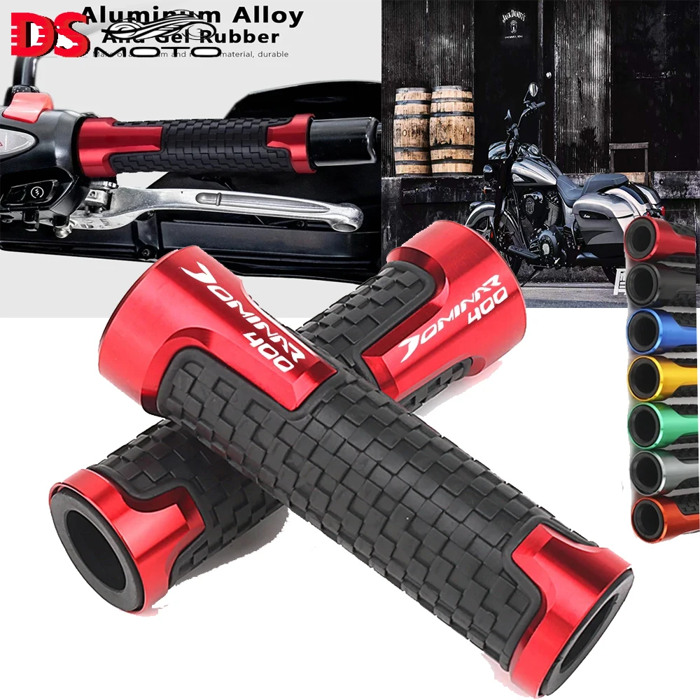 

7/8'' 22MM CNC Handlebar Grips For Bajaj Dominar 400 Motorcycle Accessories Handle Bar Covers Non Slip Handlebar Grip Throttle