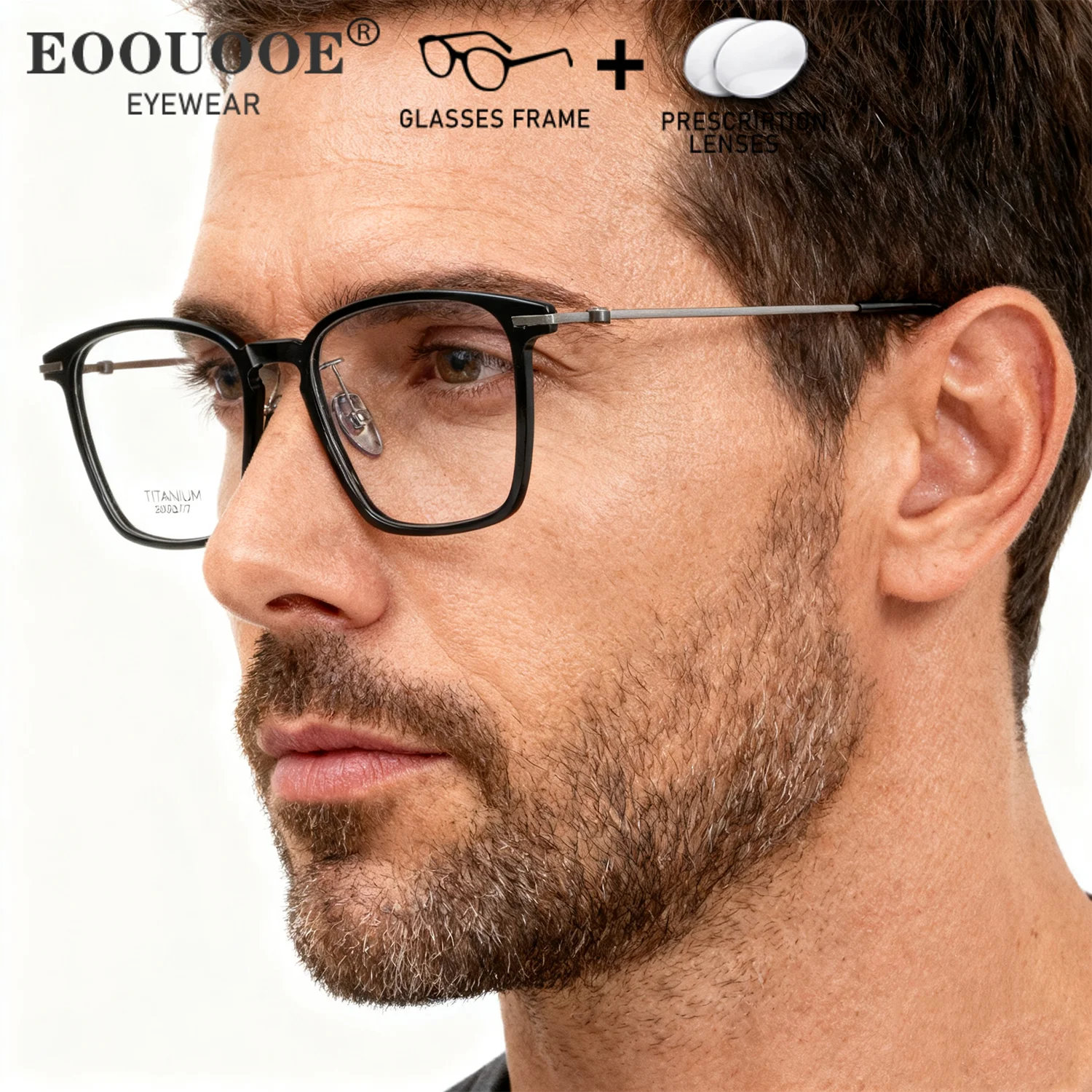 

Acetate Leisure Design Glasses For Men Women 9g Ultra lightweight Myopia Prescription Lenses Progressive Optical Eyewear
