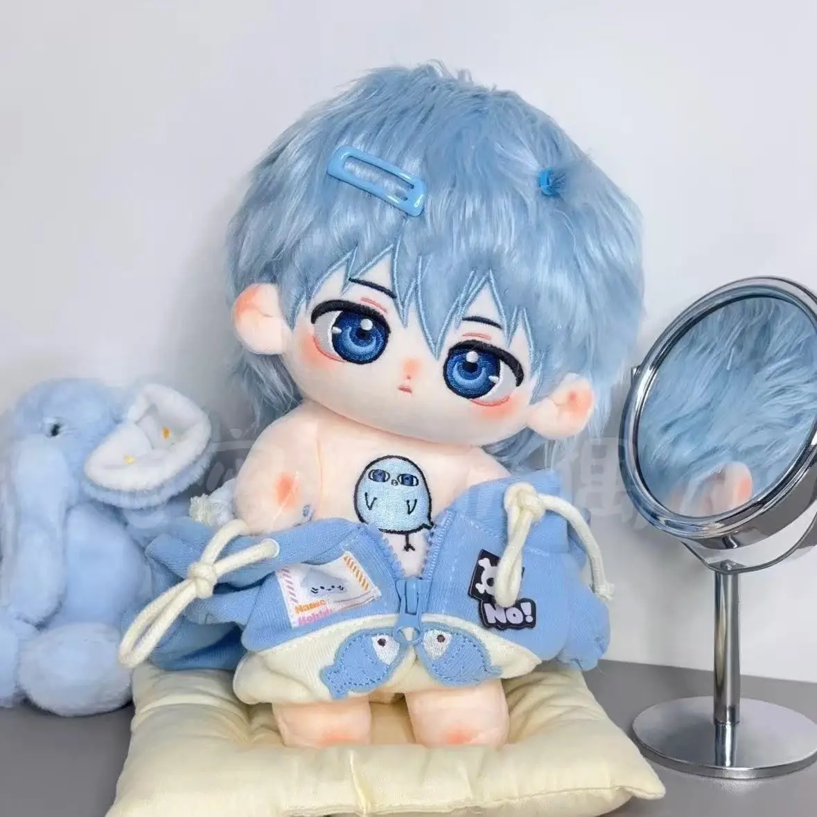 20CM Anime Kuroko Tetsuya Plush Doll Cartoon Basketball Boy Cosplay Dress Up Cotton Doll Stuffed Toys Fans Birthday XMAS Gifts