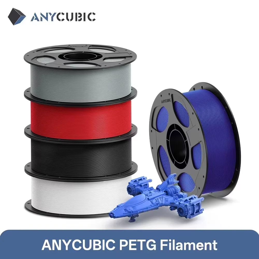 Image of ANYCUBIC Filament PETG 3D-Drucker-Filament 1kg/Rolle Mehrfarbig 1,75mm Kunststoff 3D-Druck für Kobra 3 Combo S1C für 3D-Drucker
