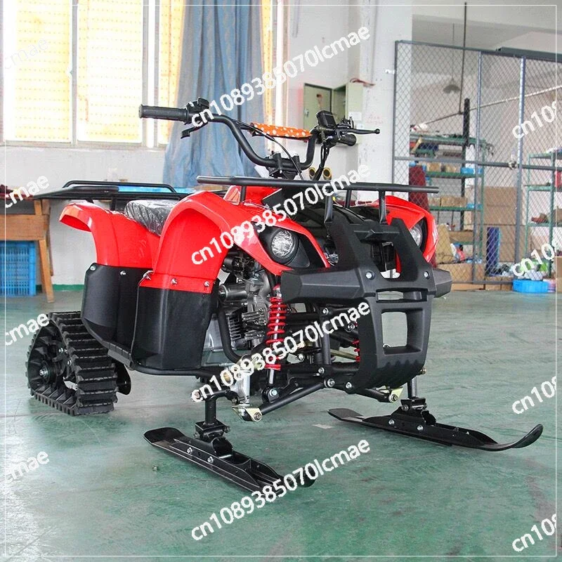 125CC tracked ATV snowmobile skiing electric ATV modified quadruple off-road vehicle