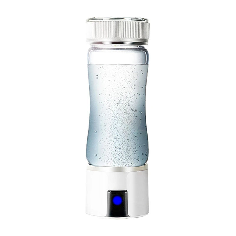 

Portable Hydrogen Water Bottle,Rechargeable Hydrogen Generator Water Bottle, Upgraded Purify Hydrogen Water Generator