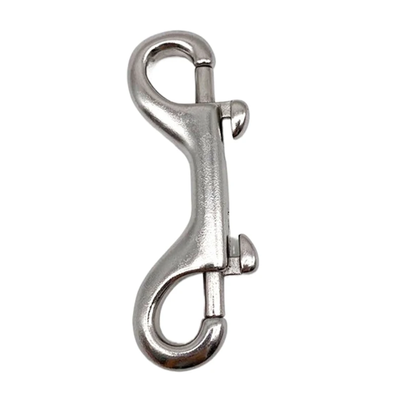 Double Ended Bolts Diving Hook Clip Scubas Triggers Clip Stainless Steel Eyes Bolts Hook Quickly Link Carabiner