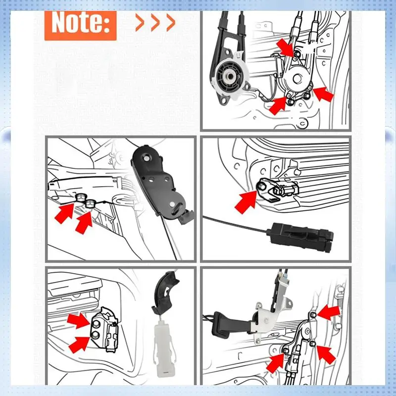 

NEW-Power Sliding Door Cable Assembly Power Sliding Door Cable Sliding Door Cable For Toyota Sienna Right