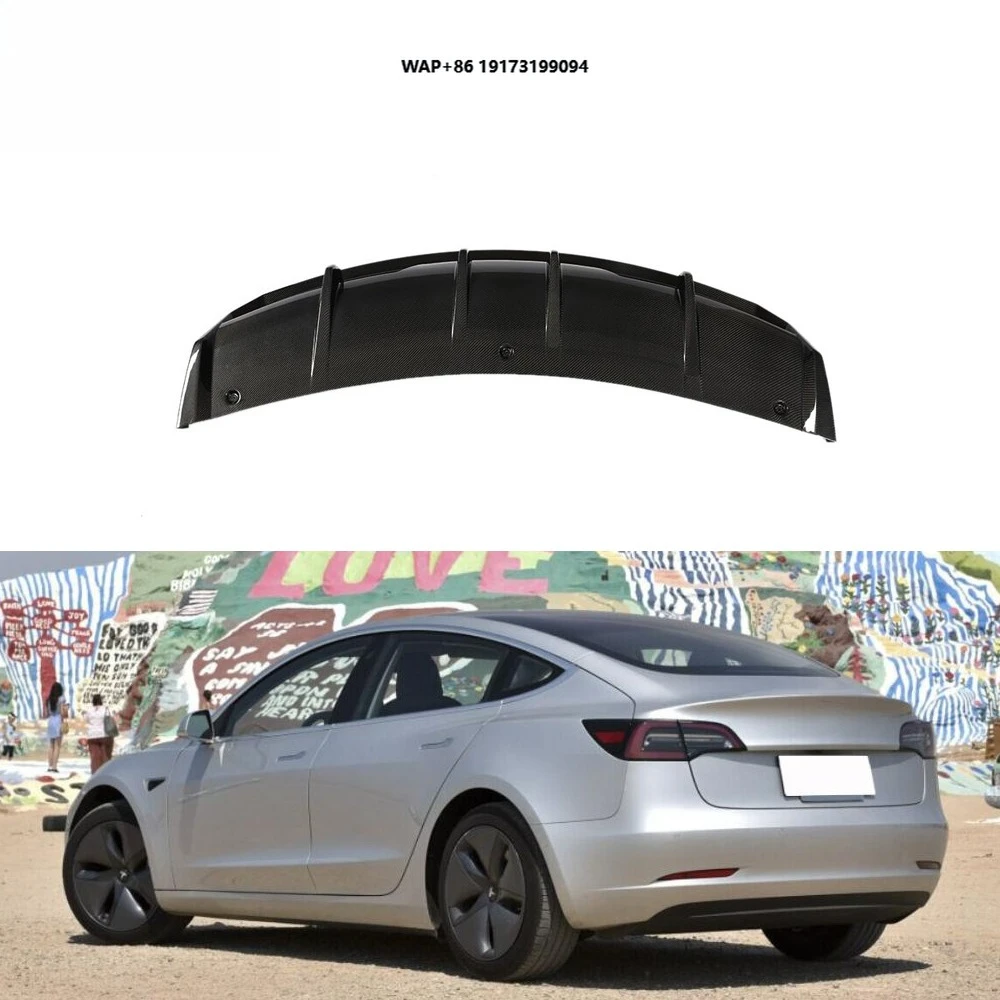 

Карбоновый задний диффузор для Model 3 2016-2019