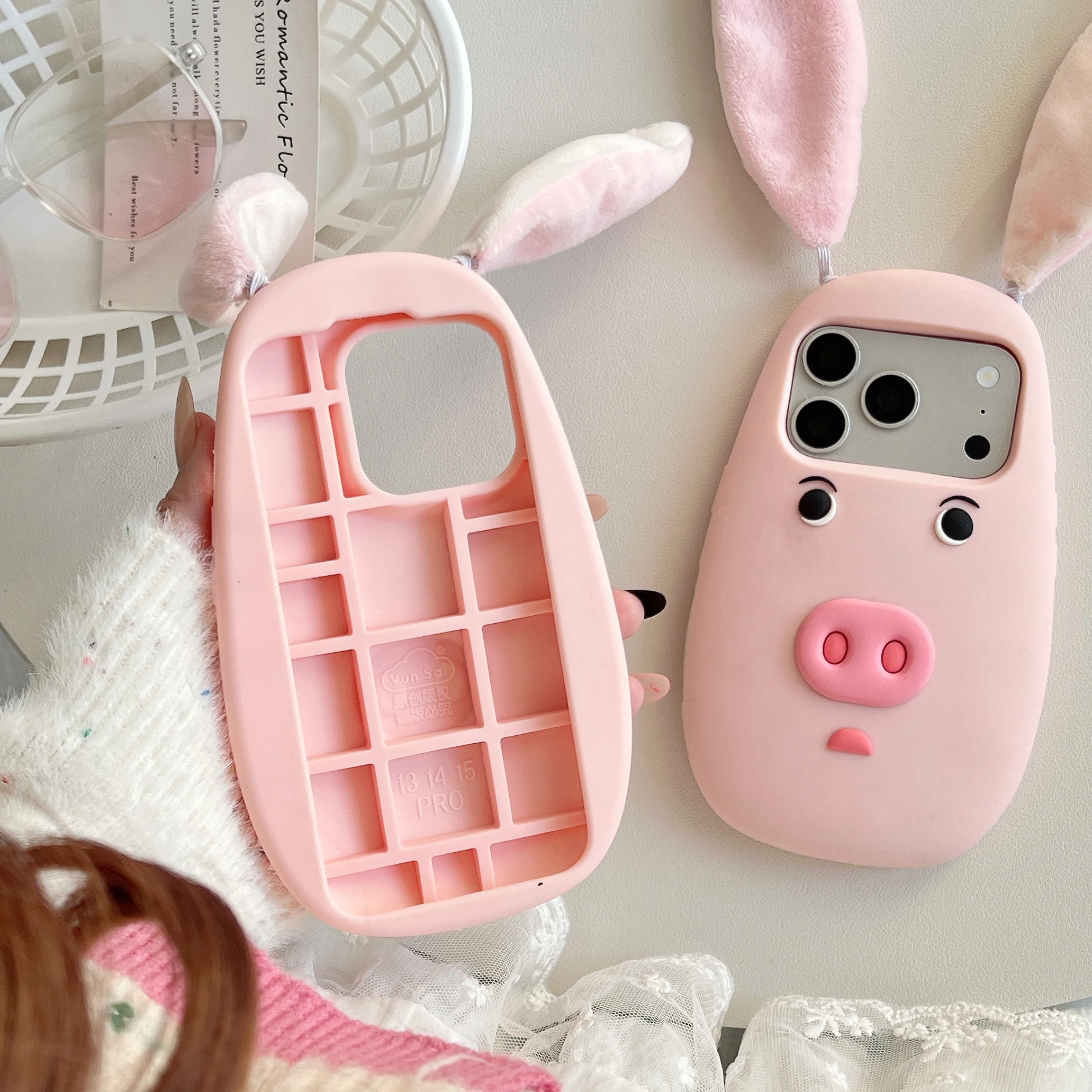 Милый мультяшный забавный чехо – обзор и цена Cute Cartoon Wrist Strap Silicone Case