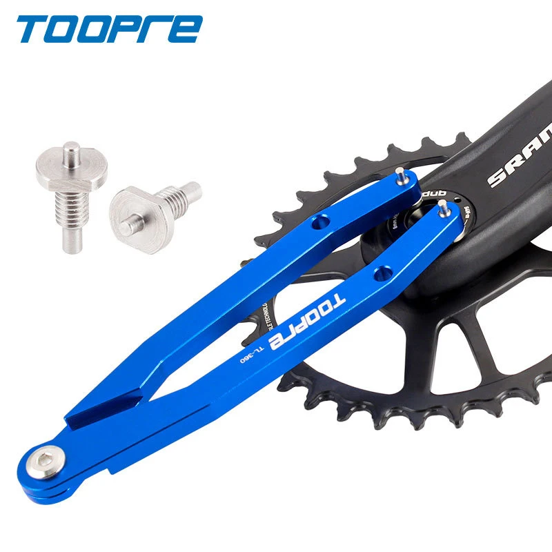 

TOOPRE Bicycle Needle Hook Wrench Portable DUB Front Fork Shock Absorber Spanner Aluminium Alloy Bicycle Repair Maintenance Tool