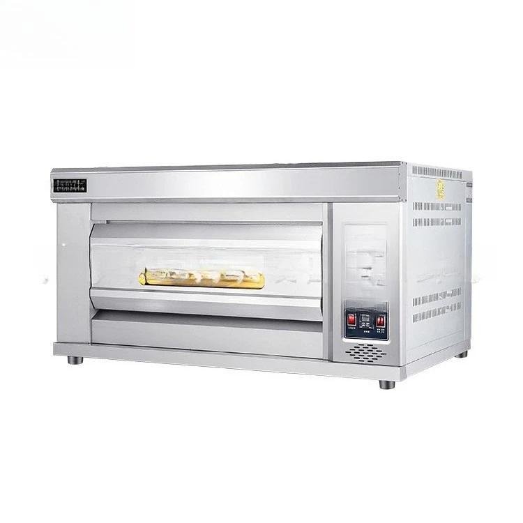 One floor, two or three plates, gas oven, pizza cake, bakery special multi-functional baking machine
