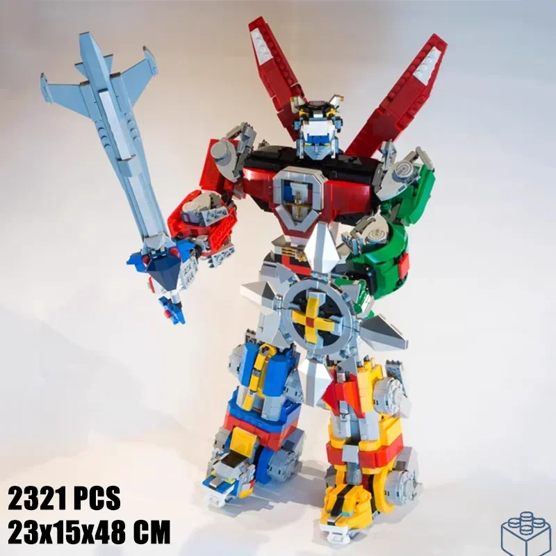 

2334Pcs Voltron Defender of The Universe Building Block Display Bricks Toys Compatible 21311 Children Birthday Christmas Gifts
