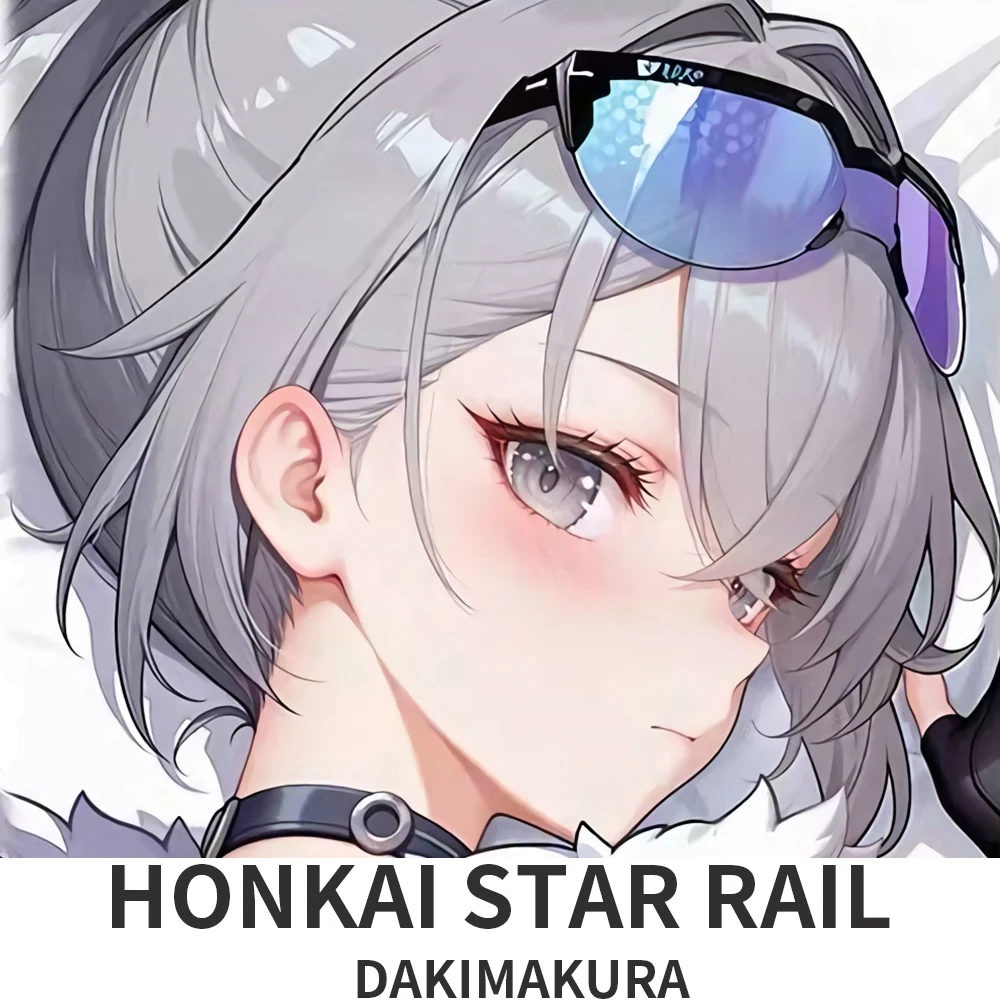 

Dakimakura Honkai Star Rail Silver Wolf Anime Style Pattern Pillow Cover Sofa Bed Cushion Case