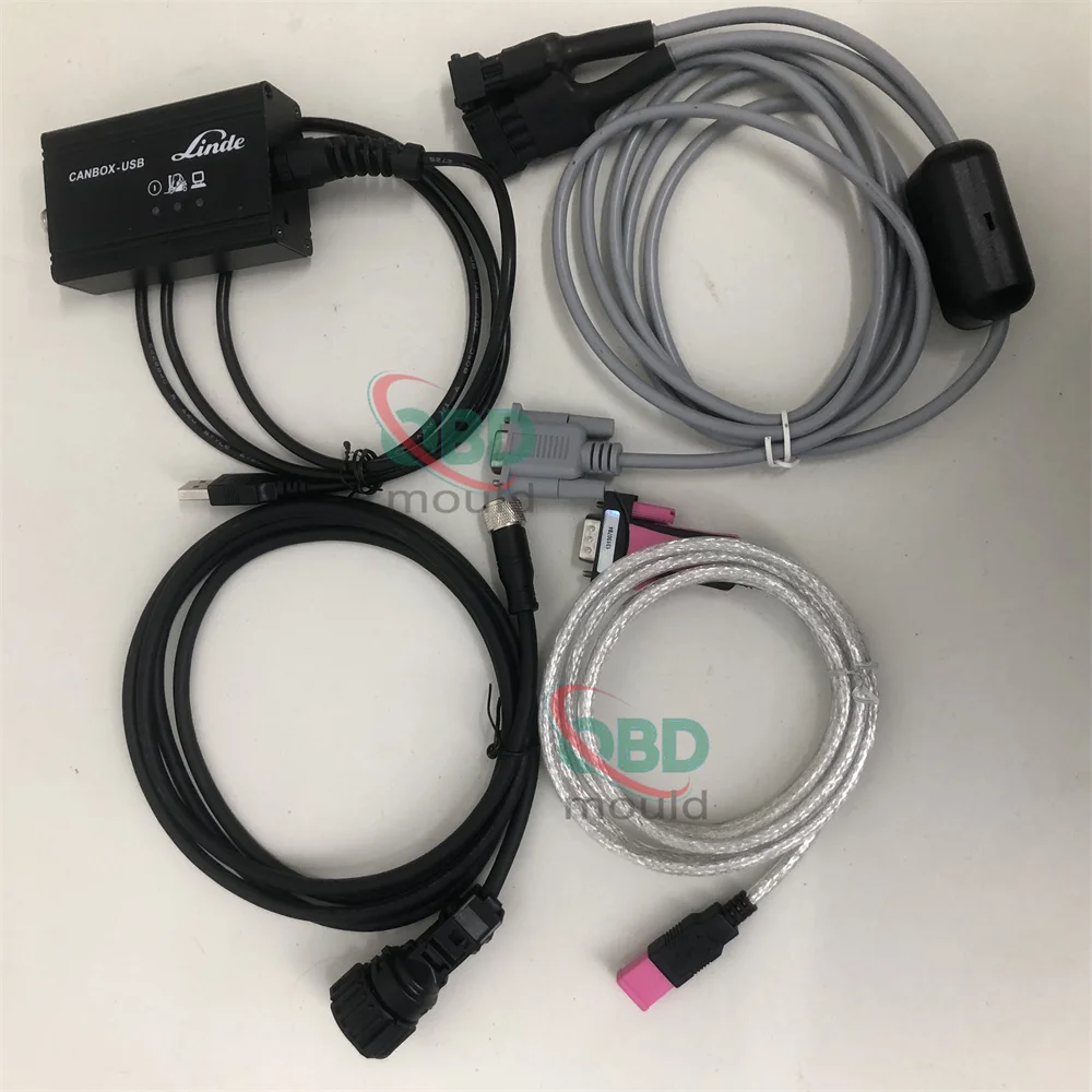 forklift truck diagnostic tool for Linde Canbox doctor with linde pathfinder software installation CAN BOX truck doctor