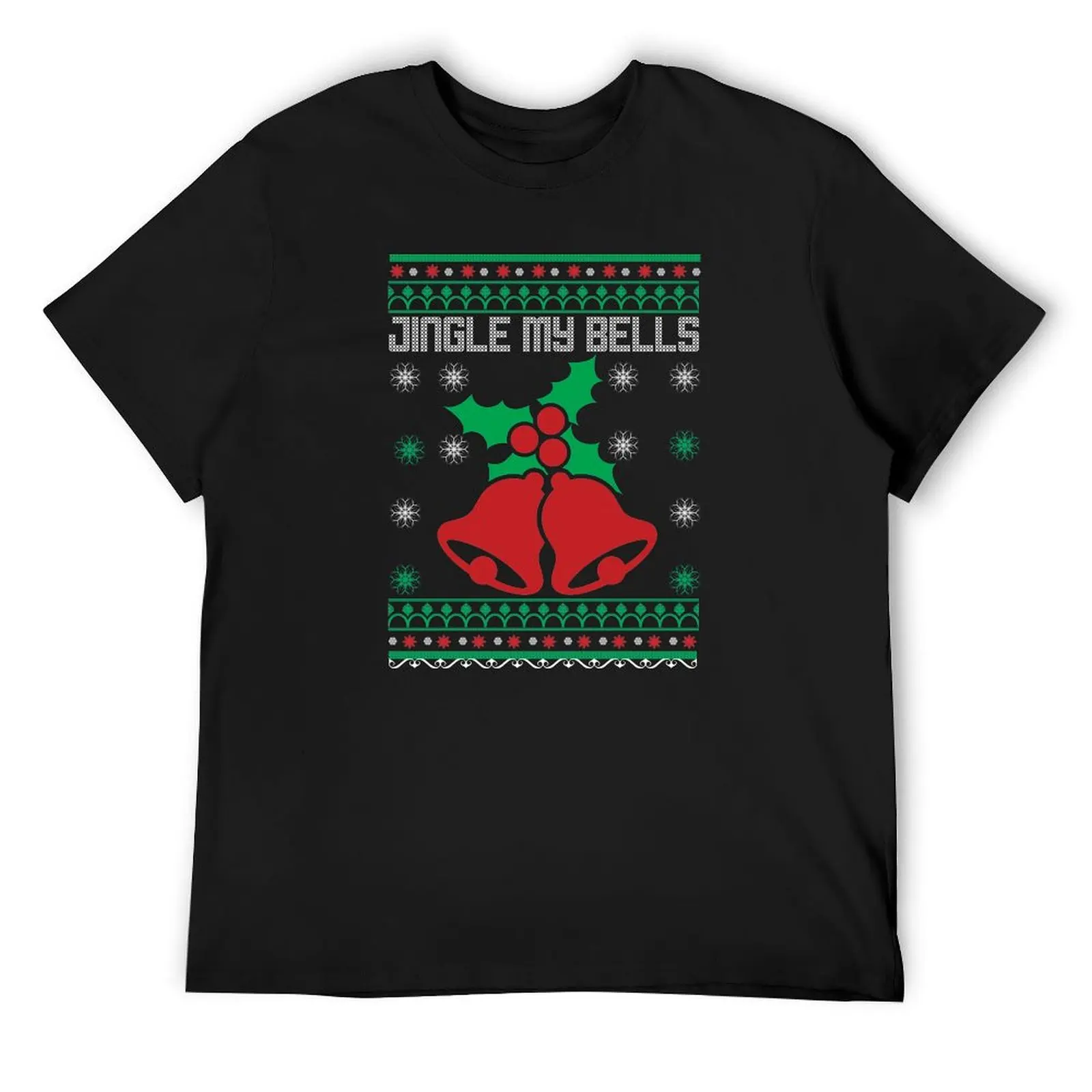 Jingle My Bells, Christmas Santa Claus, Christmas Gifts, Xmas T-Shirt quick drying custom shirt mens clothing