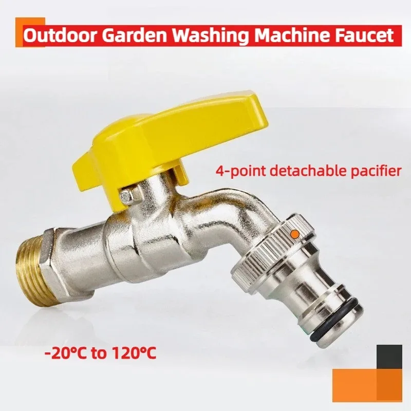 Freeze Proof Outdoor Faucet Anti-Freeze Garden Water Tap 1/2
