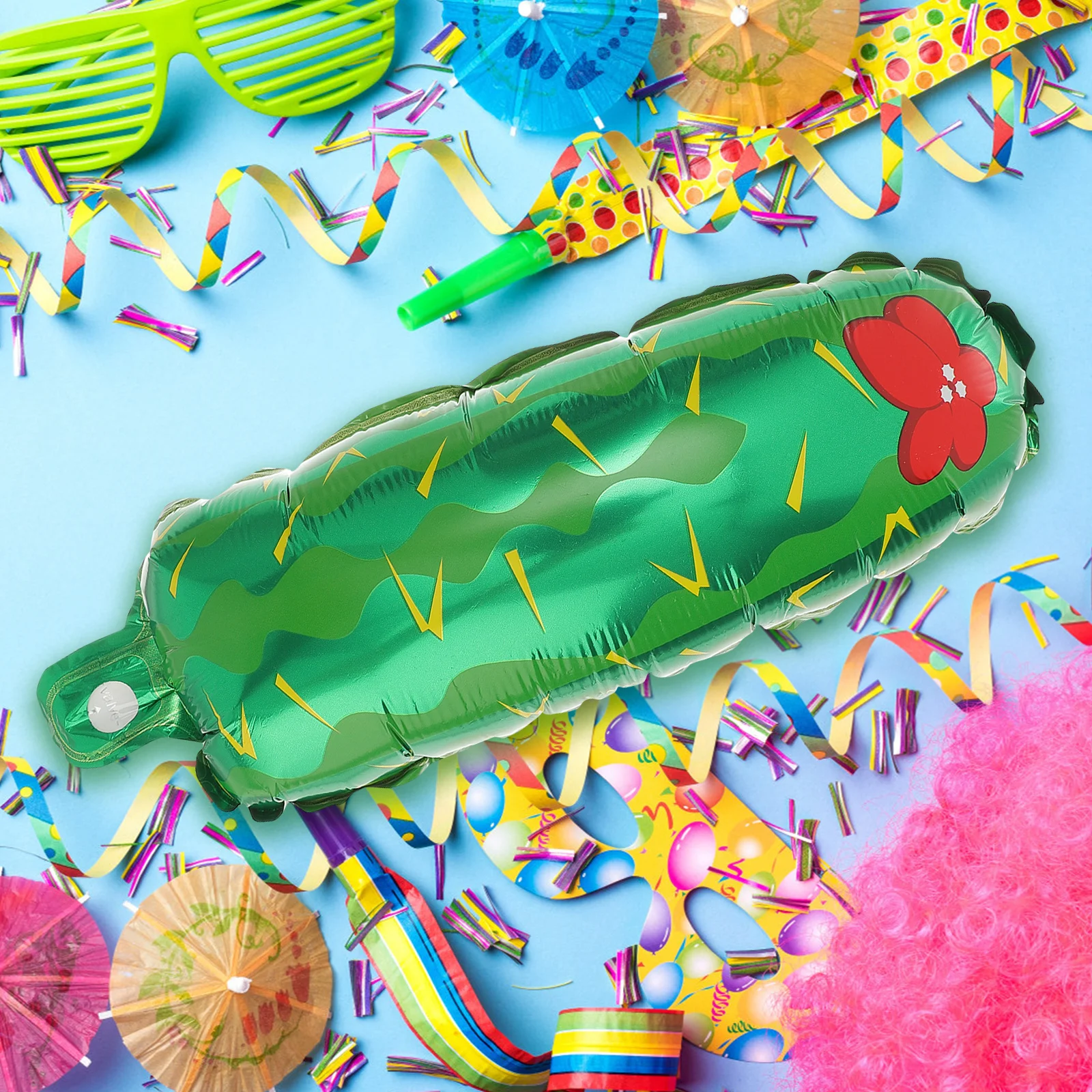 

20pcs Cactus Shaped Foil Balloons Party Decoration For Birthday Wedding Baby Shower New Year Celebration Cactus Balloons Foil