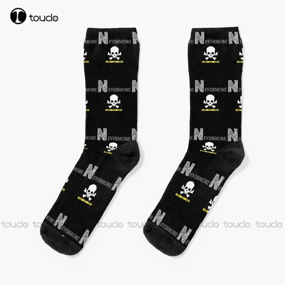 

Nevermore Academy Socks Men Socks 360° Digital Print Personalized Custom Unisex Adult Teen Youth Socks Custom Gift Streetwear
