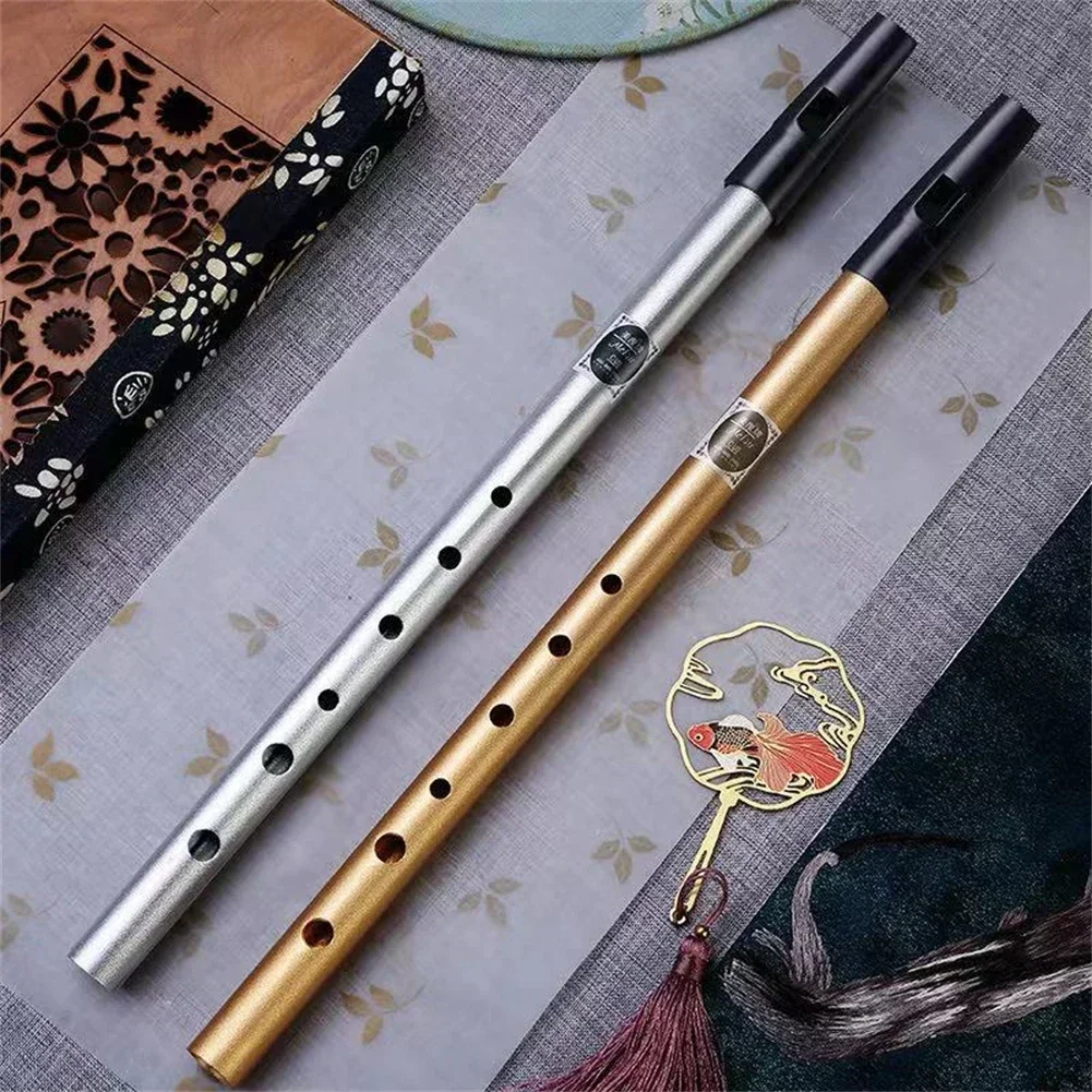 Irish Whistle Flute C/D Key Ireland Tin Penny Whistle 6 Hole Flute Instrument Metal Flute Instruments