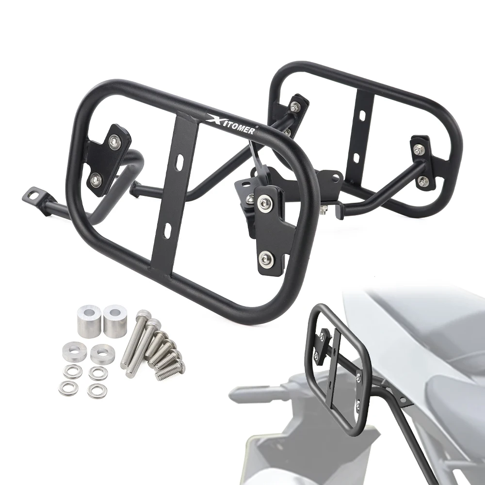 For Honda CB1000 Hornet / SP 2024 2025 2026 Motorcycle Steel Side Luggage Rack Saddlebag Support Mounting Bracket Pannier Rack