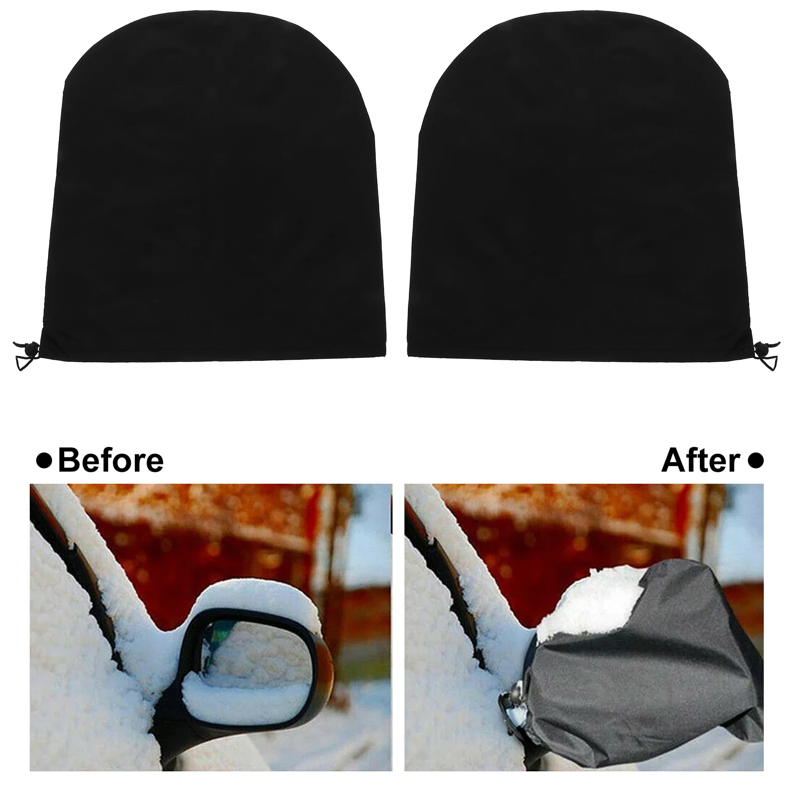 

Rear View Mirror Cover Rearview Car Covering Side Covers Protectors Protective Weatherproof for Stripe