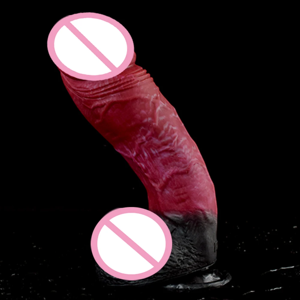 FAAK Leather Strap on Silicone Realistic Penis Suction Cup Huge Strapon Dildo Sex Products for Women Lesbian Masturbate Sex Shop