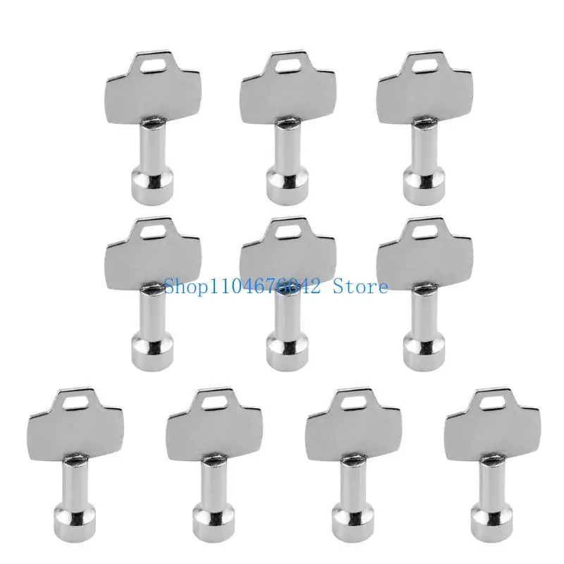 652F Pack of 10 Universal Triangular Socket Spanner for Cabinet and Utility Meter