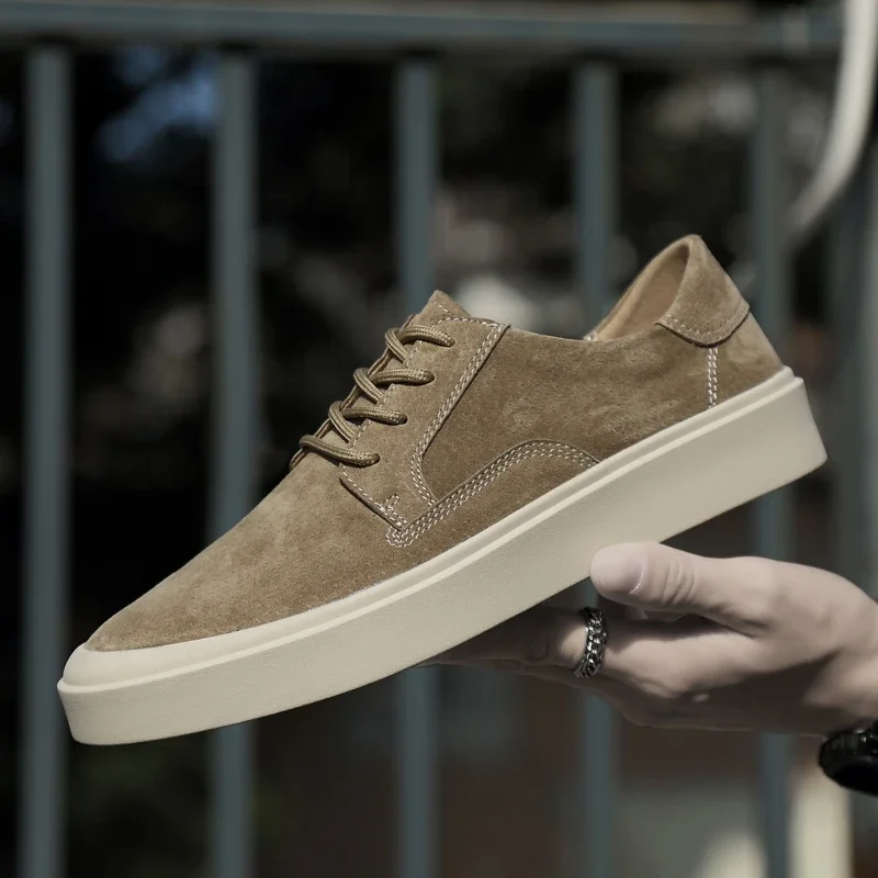 

Мужская повседневная обувь из натуральной кожи, деловая офисная мужская официальная обувь, 2025 г., удобная мягкая мужская социальная обувь, Zapatos Para Hombre