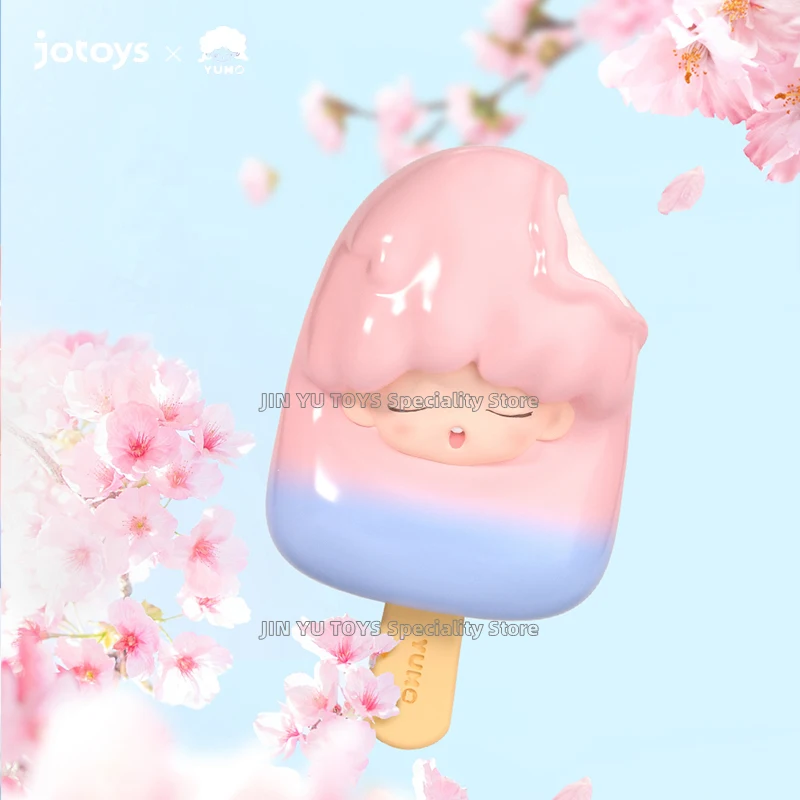 JOTOYS YUMO Mini seri es loli kotak buta mengkonfirmasi gaya Anime lucu figur aksi untuk anak perempuan Caja miberiosa Model hadiah trendi