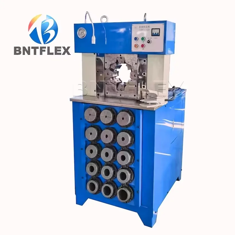 1/4" Up To 3" Hot Sale 3'' Hydraulic Hose Crimping Machine / Rubber Pipe Making Machinery /Hose Pressing Machine Crimper - Image 3