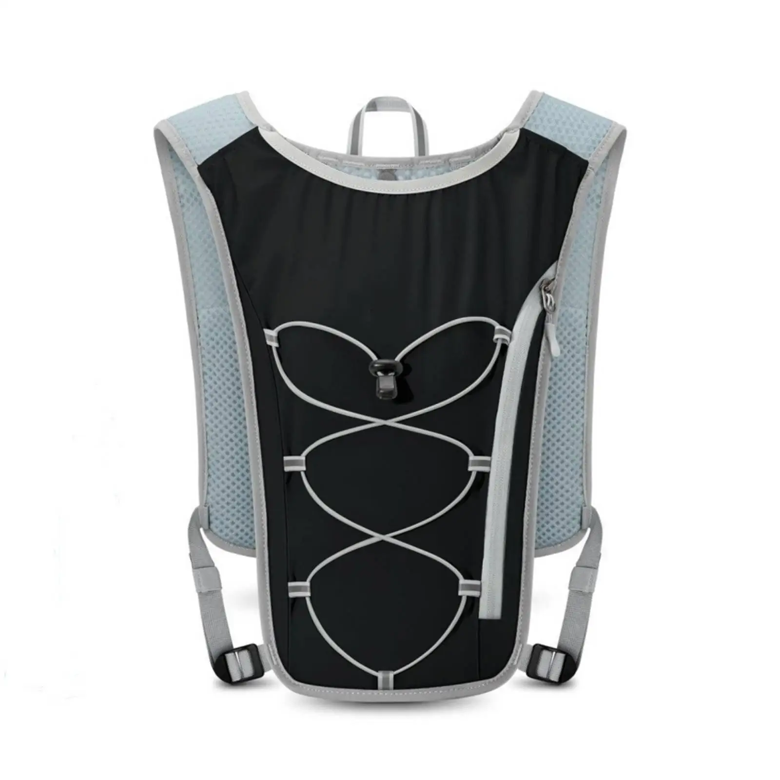 Biking Water Backpack Versatile Elastic Strap Breathable Lightweight Water Vest for Cyclists, Runners, Hiking