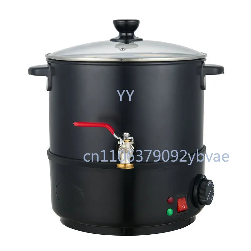

4L Non-Stick black candle wax melter making equipment
